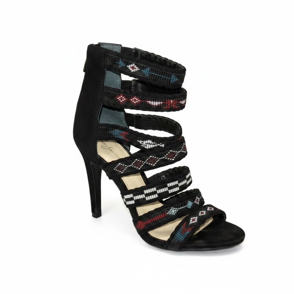 Jessica Simpson Black Microsuede Women’s size 9 heels